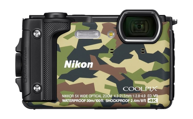 NIKON W300 DIJITAL KOMPAKT FOTO MAK KAMUFLAJ (YEŞİL)