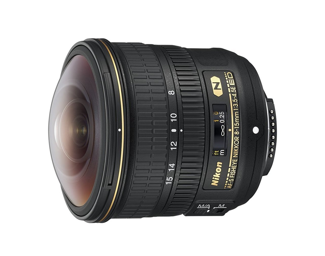 NIKON 8-15MM AF-S FISHEYE NIKKOR f/3.5-4.5E ED LENS