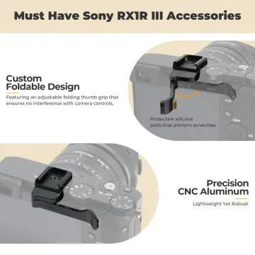 Freewell Sony RX1R III Thumb Grip with Cold Shoe Mount