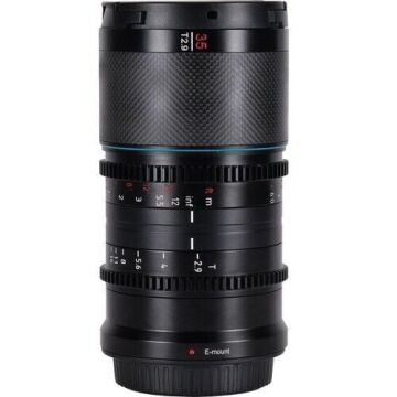 Sirui Saturn 35mm T2.9 1.6x Full-Frame Karbon Fiber Anamorfik Lens (RF Mount, Mavi Flare)