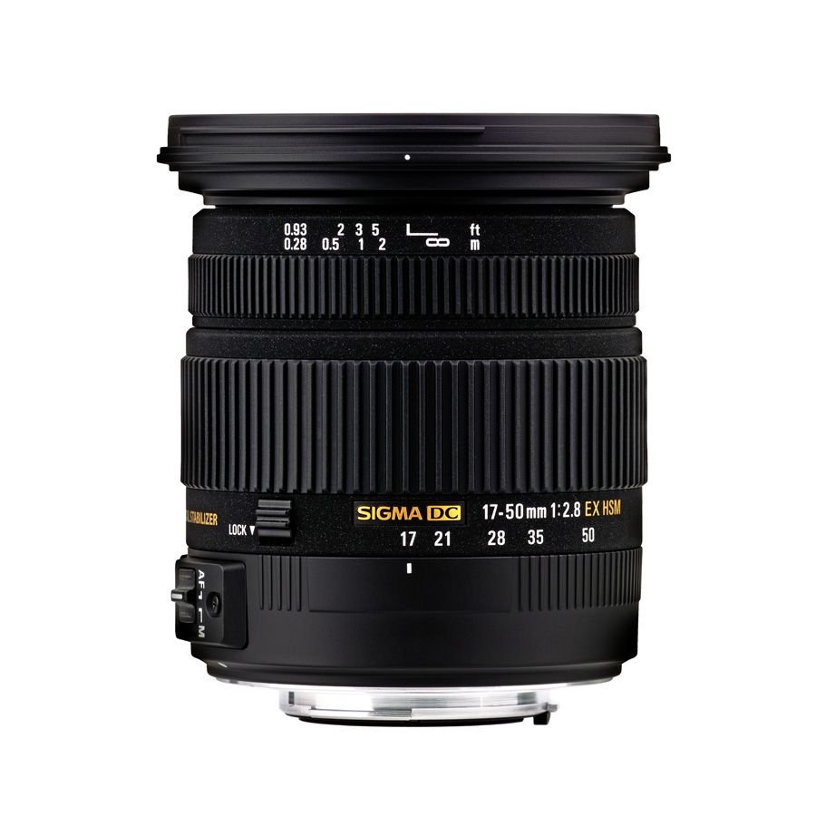SIGMA 17-50MM  F:2,8 DC  OS LENS CANON   MOUNT