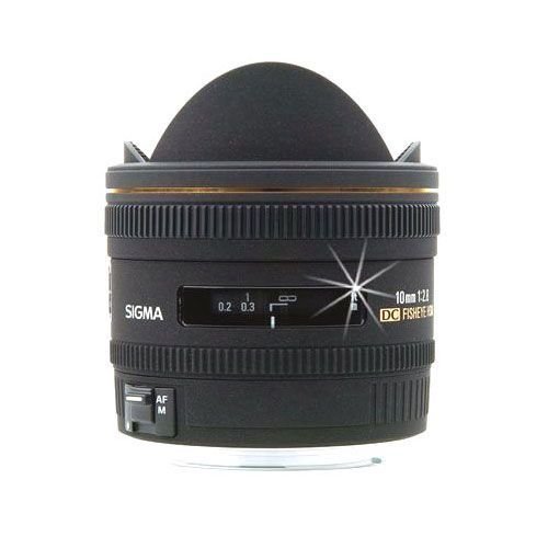 SIGMA 10MM F:2.8 EX DC HSM FISH EYE LENS CANON MOUNT
