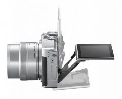 NIKON 1J5+10-30 PD ZOOM LENS KIT BEYAZ (WHITE)  AYNASIZ DSLR FOTO MAKINA