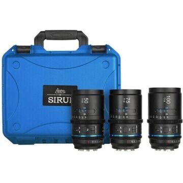 Sirui Astra Series AF T1.8 1.33x Full Frame Neutral Flares Anamorphic Sony E Mount 3'lü Lens Kit