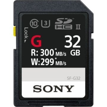 SONY 32GB SF-G SERI UHSII SDHC HAFIZA KARTI