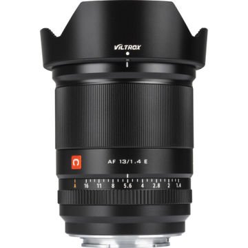 VILTROX  13MM F:1.4 AF SONY FE MOUNT LENS BLACK