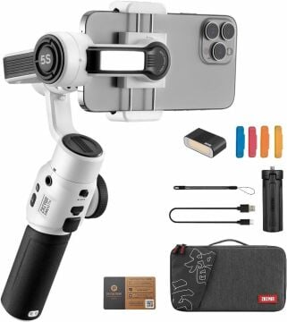 ZHIYUN SMOOTH 5S COMBO SMARTPHONE STABLIZER WHITE