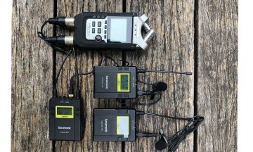 SARAMONIC UWMIC9 (RX9 + TX9 + TX9)DUAL KABLOSUZ YAKA MIKROFON SETİ