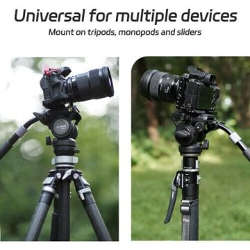 YC Onion Tako 52mm Bowl Head & FH60S Fluid Head Tripod Kit