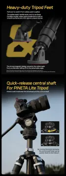 YC Onion Pineta Lite & CB7 Cedar Fluid Head Karbon Fiber Tripod Kit