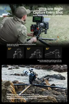 YC Onion Pineta & CB7 Cedar Fluid Head Karbon Fiber Tripod Kit