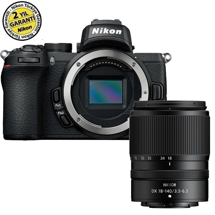 NIKON Z50+18-140MM F:3.5-6.3 DX VR LENS KİT FOTO MAK