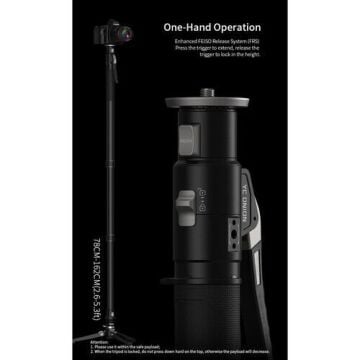 YC Onion Pineta Pro Karbon Fiber & FH60S Video Fluid Kafa Monopod Kit