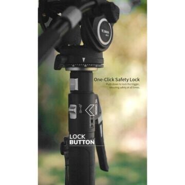 YC Onion Pineta Pro Karbon Fiber & FH60S Video Fluid Kafa Monopod Kit