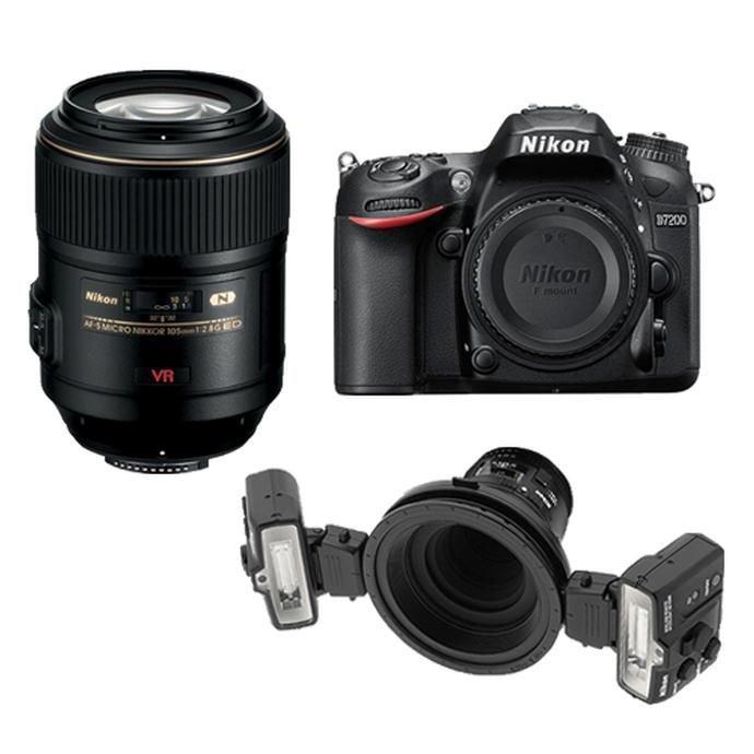NIKON DİŞHEKİM SETİ 7200+NIKON 105MM VR +NIKON R1 FLAŞ