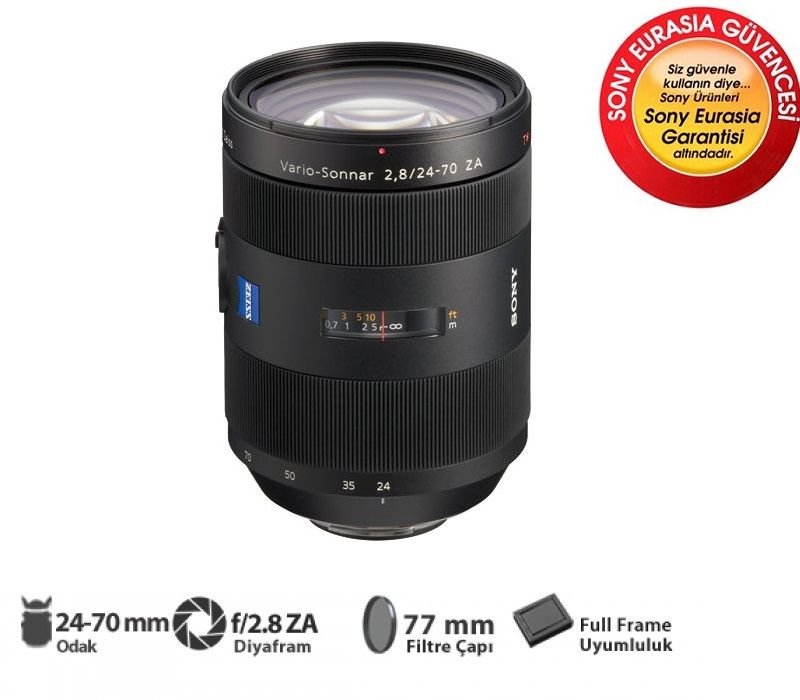 SONY 24-70 F:2,8 A MOUNT(ZEISS) DSLR LENS