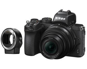 NIKON Z50+16-50 VR LENS+50-250 VR 2 LENSLİ KİT