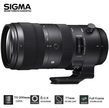 SIGMA 70-200MM F:2.8 DG OS HSM SPORT SERI LENS CANON MOUNT