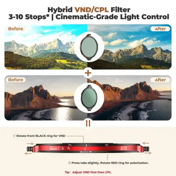 Freewell Real Locking VND/CPL Filter All Day Kit 82mm - L1
