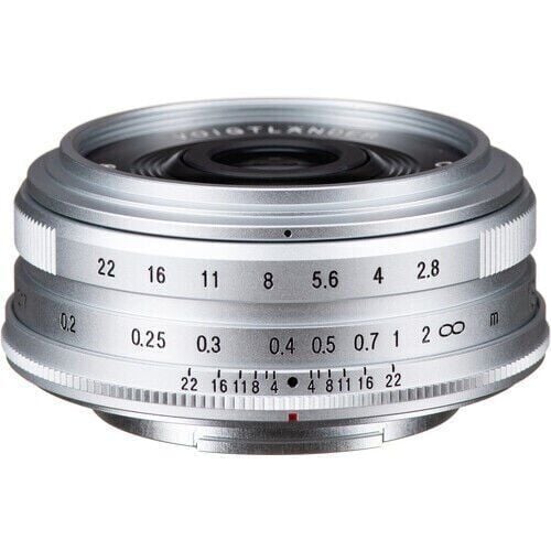 Voigtländer Color-Skopar 18mm F2.8 Fujifilm X Mount (Gümüş)