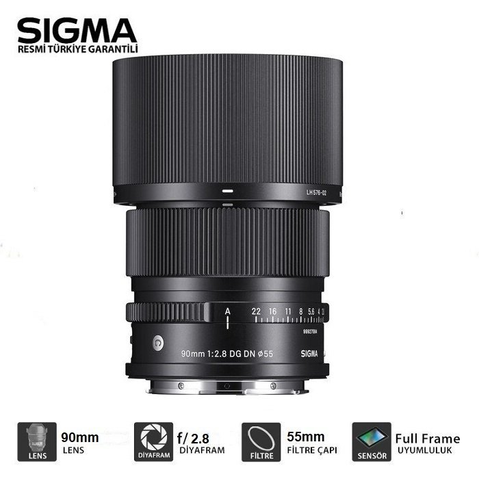 SIGMA  90MM F:2.8 DG DN C SERI LENS E  MOUNT