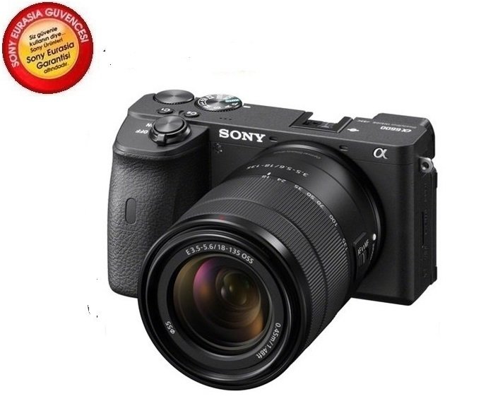 Sony A6600 18-135mm Lensli Fotoğraf Makinesi