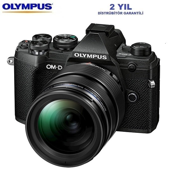 OLYMPUS E-M5 MARK III+ ZUIKO 12-40MM F:2.8  LENSLI KIT (SIYAH) DIGITAL CAMERA