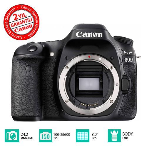 CANON 80D GÖVDE DSLR FOTO MAKİNA