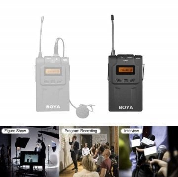 BOYA BY-WM6R  KABLOSUZ YAKA MIKROFON ALICISI(RECEIVER)