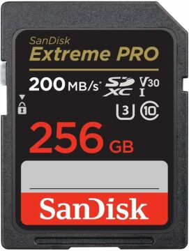 SANDISK 256GB SDXC EXTREME PRO200MB UHS I KART