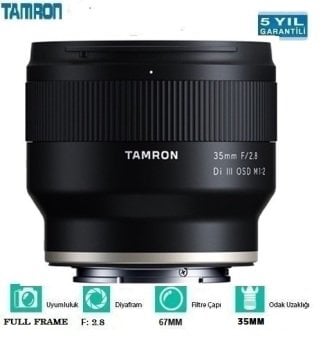 TAMRON 35MM  F:2.8 Di III OSD(TİTREŞİM ENGELLEYİCİLİ) SONY FE MOUNT LENS