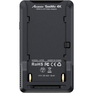 Accsoon SeeMo 4K HDMI Smartphone Adapter (Black)