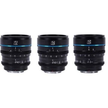 Sirui Night Walker T1.2 S35 Fujifilm X Mount Cine Prime 3'lü Lens Kit
