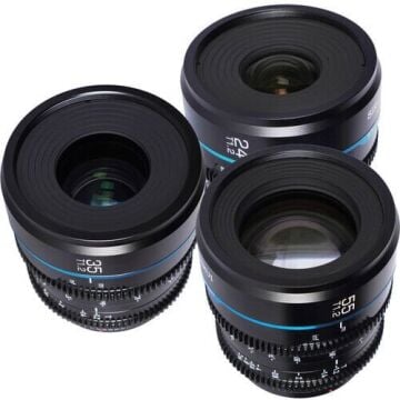 Sirui Night Walker T1.2 S35 Sony E Mount Cine Prime 3'lü Lens Kit
