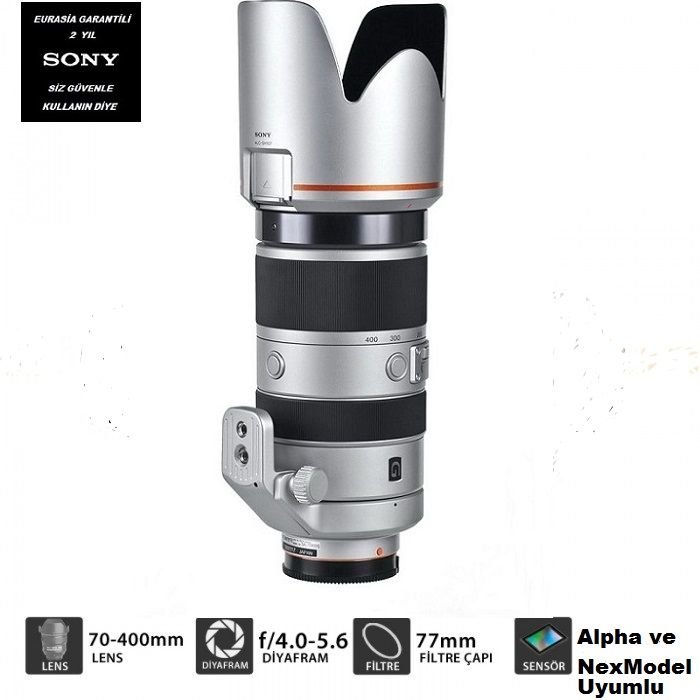 Sony SAL-70400G Telefoto Zoom Objektif