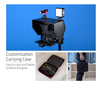 FEELWORLD TP10 Taşınabilir 10 İnç Katlanır Teleprompter