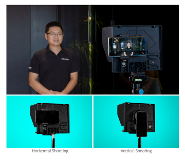 FEELWORLD TP10 Taşınabilir 10 İnç Katlanır Teleprompter