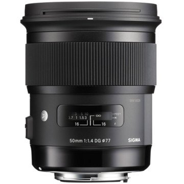 SIGMA 50MM F1.4 DG HSM ART LENS EF MOUNT