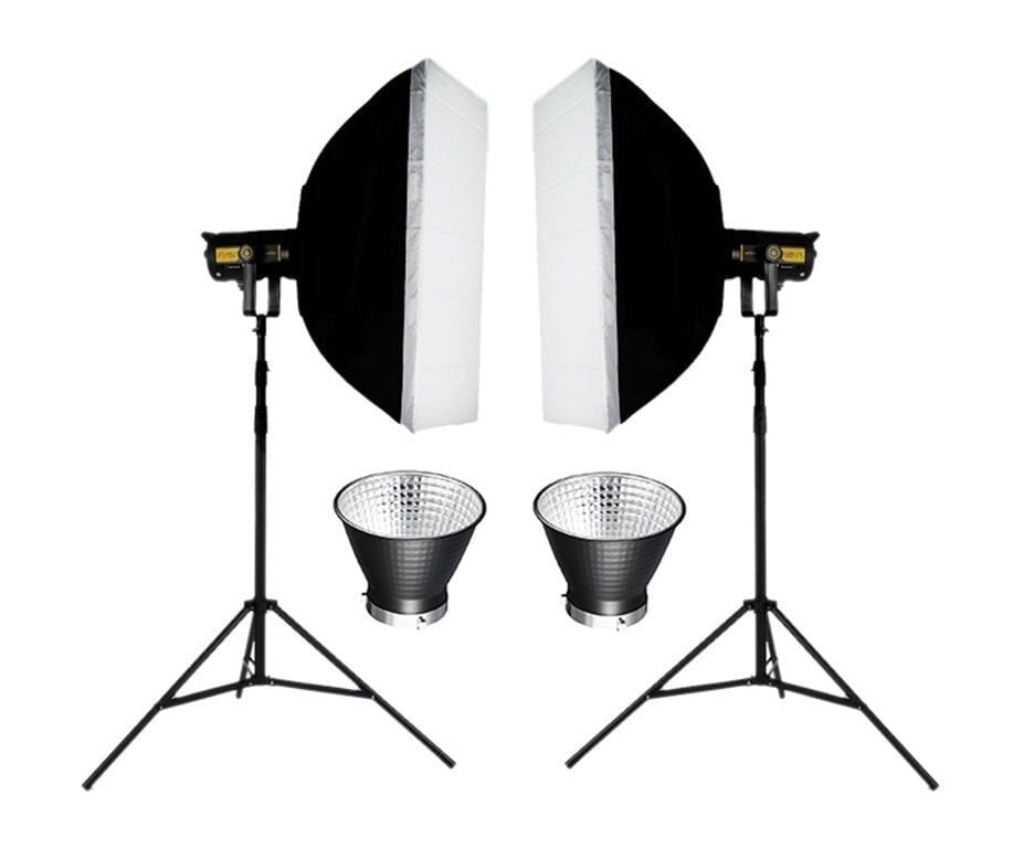 PATONA 4281 COB-200 Watt Bi Color İki'li Kit LED Video Işığı