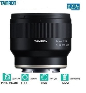 TAMRON 20MM F:2.8 Dİ III OSD(TİTREŞİM ENGELLEYİCİ)SONY FE MOUNT LENS