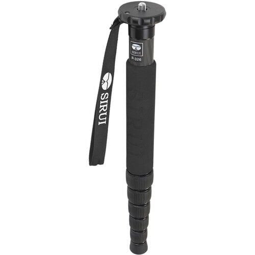 Sirui P‑326 Carbon Fiber Monopod – Kompakt & Ultra Hafif Karbon Fiber Kamera Desteği