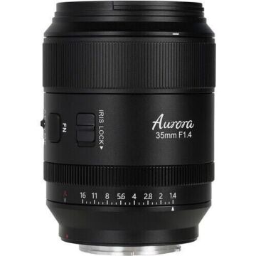 Sirui AURORA 35mm F1.4 Auto-Focus Lens (L Mount, Siyah)