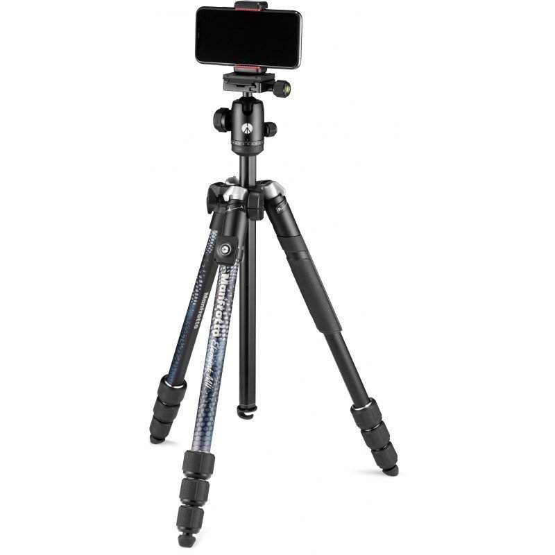 MANFROTTO ELEMENT MII ALIMINIUM +MOBIL KUMANDALI TRIPOD(MKELMII4BMB-BH)SİYAH