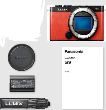 PANASONIC LUMIX S9 BODY 6K  FULLFRAME DIGITAL CAMERA RED(KIRMIZI)