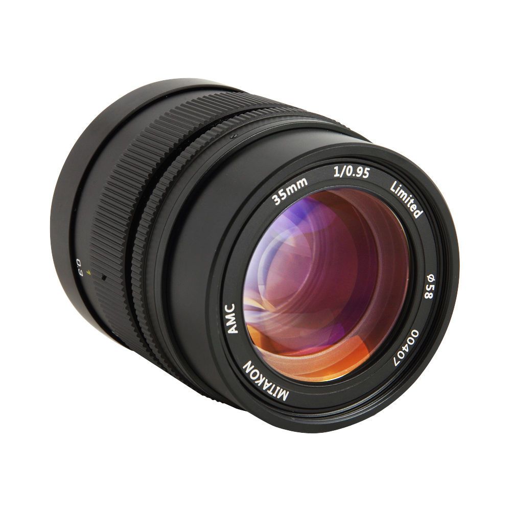 MITAKON 35MM F:0,95 MFT MOUNT LENS MICRO4/3