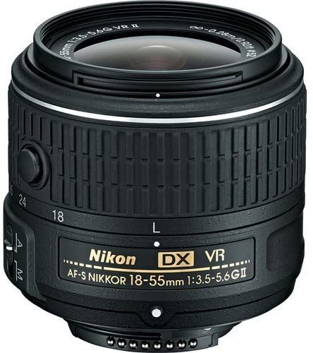 NIKON 18-55MM F:3.5-5.6 AF-S VR II G DX NIKKOR LENS