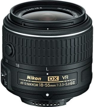 NIKON 18-55MM F:3.5-5.6 AF-S VR II G DX NIKKOR LENS