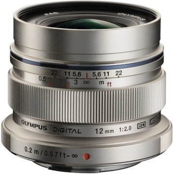OLYMPUS 12MM F:2.0 SİYAH(BLACK) M.ZUIKO ED LENS