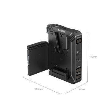 SmallRig 5228 V-Mount Akü Montaj Plakası