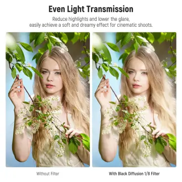 Neewer 82mm 1/4 Black Diffusion Sinematik Efekt Filtresi